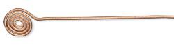 Spiral head headpin